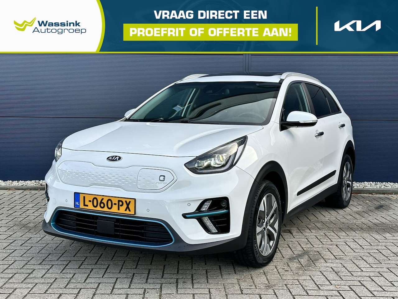 Kia e-Niro - 64kWh 204pk Aut DynamicPlusLine | Dealer Onderhouden Navigatie | Stoel/Stuur Verwarming | - AutoWereld.nl