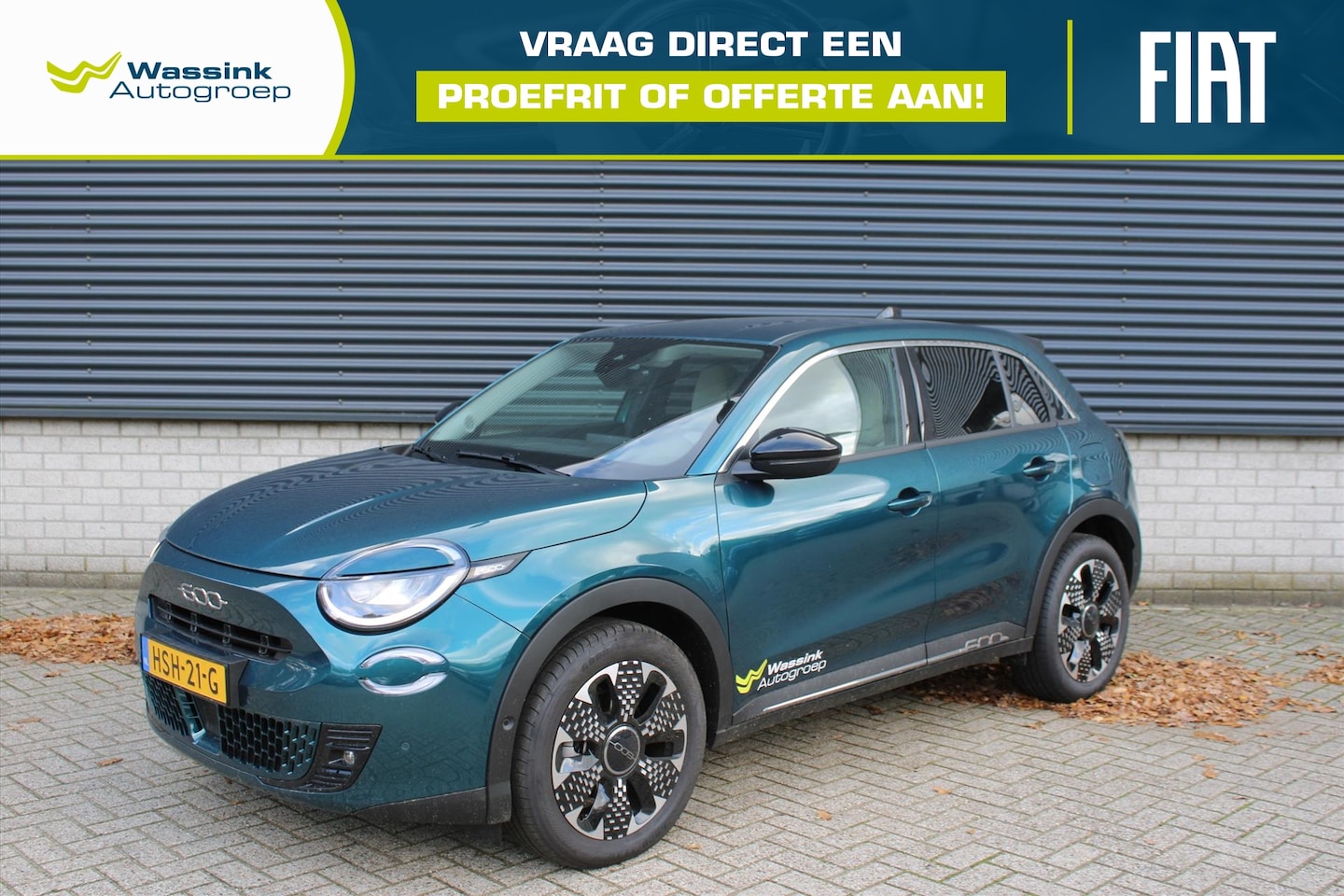 Fiat 600 - La Prima Hybrid Turbo Charged 145pk I Automaat I Camera I Adaptive Cruise Control I Naviga - AutoWereld.nl