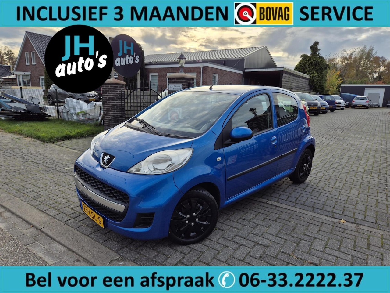 Peugeot 107 - 1.0-12V XS 5-DRS|AIRCO|NIEUWE APK - AutoWereld.nl