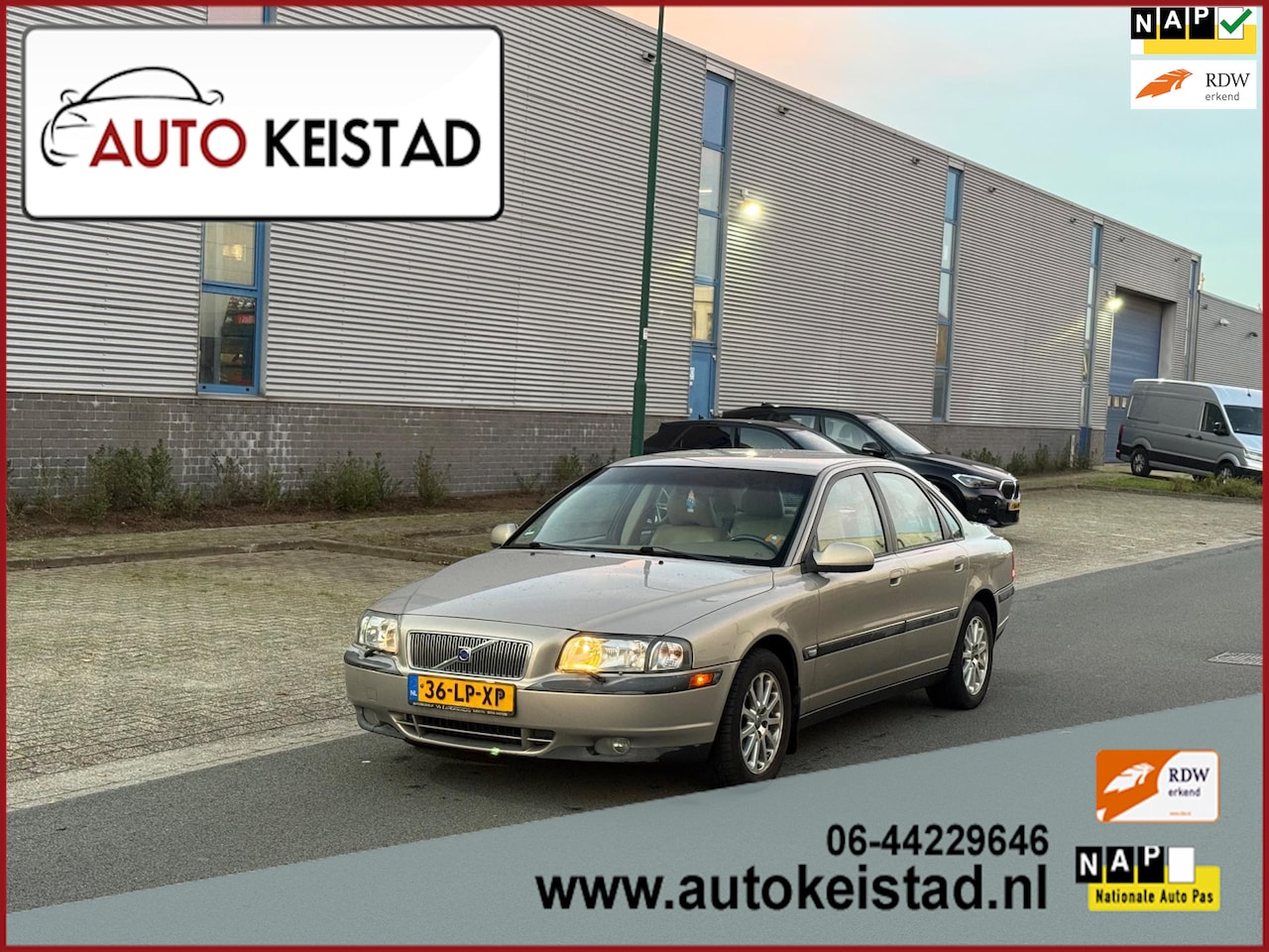 Volvo S80 - 2.4 170PK AUTOMAAT AIRCO/CRUISE! INRUILKOOPJE! - AutoWereld.nl
