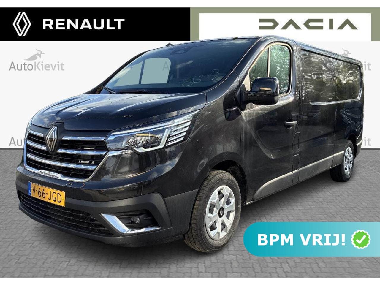 Renault Trafic - 2.0 Blue dCi 130 T30 L2H1 Advance - Alarm - EASY LINK nav - Houten laadvloer - Vierseizoe - AutoWereld.nl