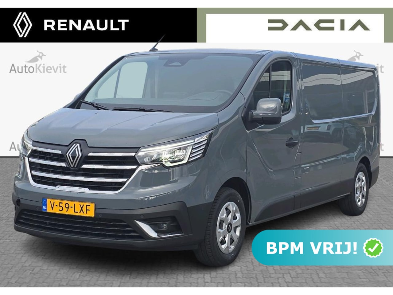 Renault Trafic E-Tech - T29 L2H1 Advance 52 kWh - EASY LINK navi - Houten laadvloer - Zijwandbekleding - Additione - AutoWereld.nl