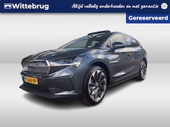 Skoda Enyaq iV - 80 / Crystal Face / Lederen bekleding / 21Inch / Panorama dak /