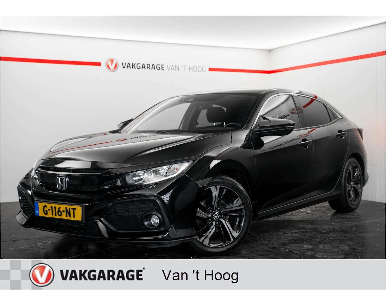 Honda Civic - 1.0 i-VTEC Premium Automaat Apple Carplay - AutoWereld.nl