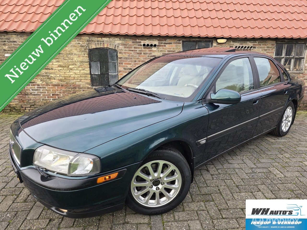 Volvo S80 - 2.4T Dynamic Open dak | Standkachel - AutoWereld.nl
