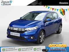 Dacia Sandero - 90PK TCe Expression | Navi | Airco | Parkeersensoren | Cruise Control | Apple CarPlay/Andr