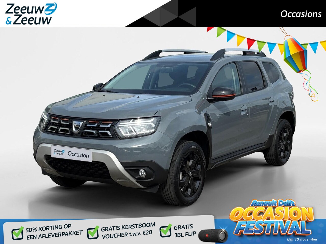 Dacia Duster - 100PK TCe Bi-Fuel Extreme | 360 Camera | Climate Control | Navi | Cruise Control | Cruise - AutoWereld.nl