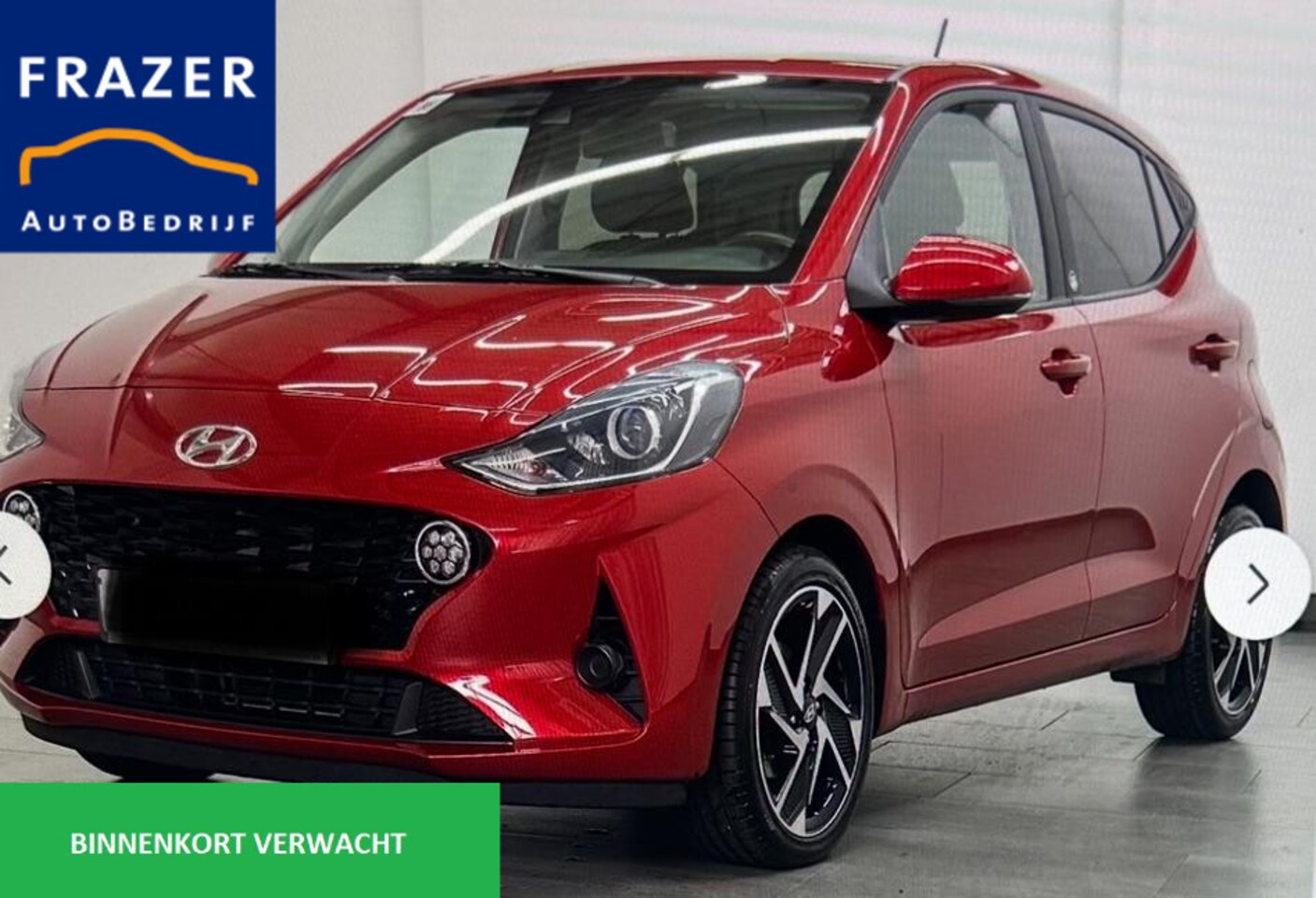 Hyundai i10 - 1.0 EDITION CARPLAY RIJKLAAR - AutoWereld.nl