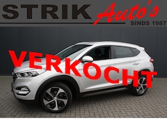 Hyundai Tucson - 1.6 T-GDi 177PK Premium - LEDER - NAVIGATIE - CAMERA - TREKHAAK - PDC