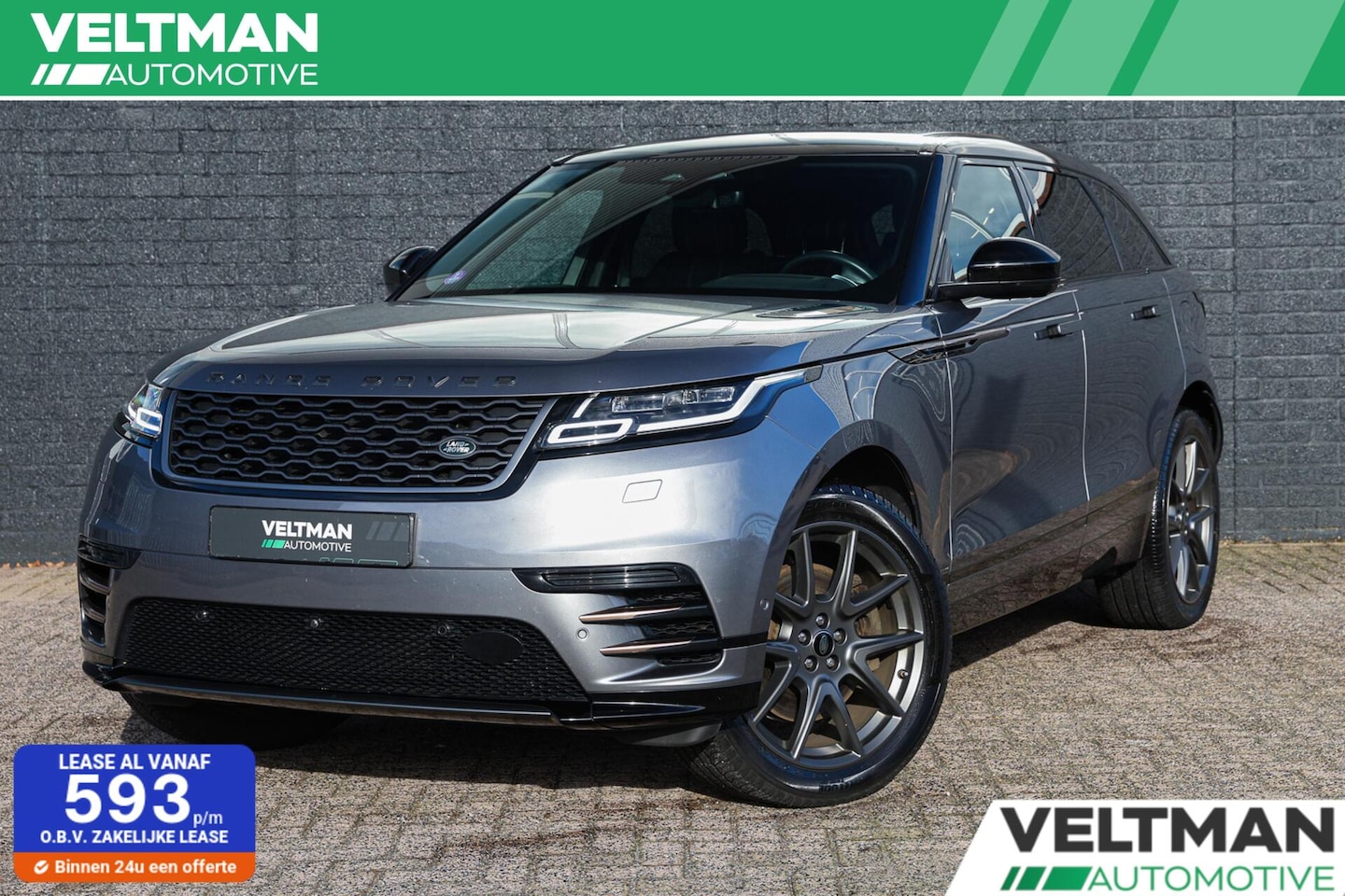 Land Rover Range Rover Velar - 2.0 P400e R-Dynamic SE PANO MERIDIAN TREKHAAK ADAPTIVE CRUISE - AutoWereld.nl