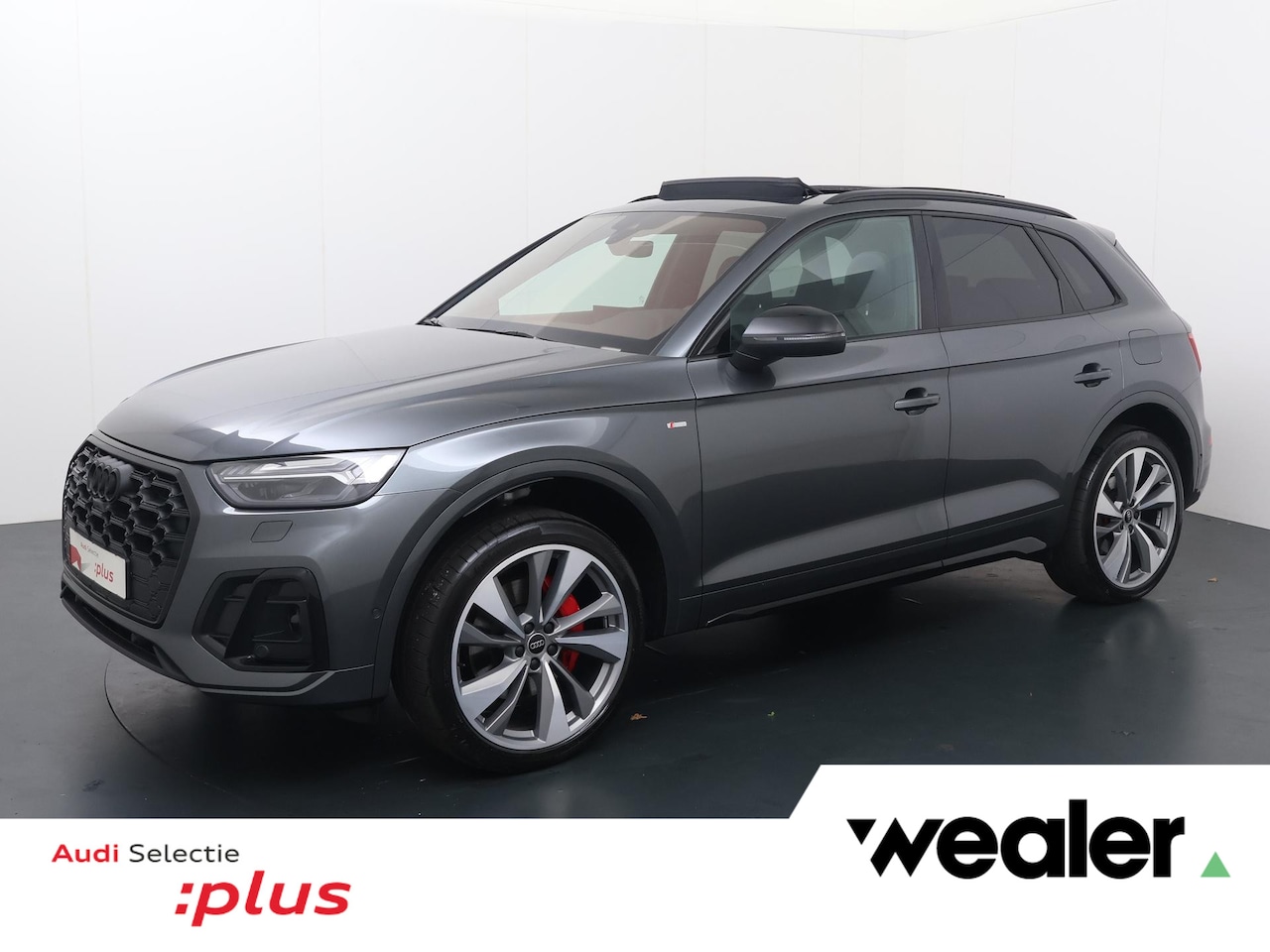Audi Q5 - 55 TFSI e S edition Competition | 367 PK | SoH 93% | Trekhaak | Panoramadak | 21" LM velge - AutoWereld.nl