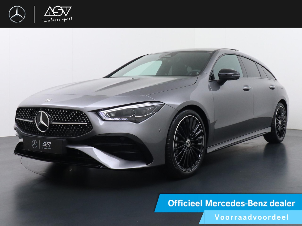 Mercedes-Benz CLA-klasse Shooting Brake - 180 Business Solution AMG | Panorama - Schuifdak | Distronic Cruise Control | Memorystoele - AutoWereld.nl