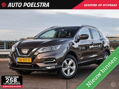 Nissan Qashqai - 1.5 dCi Tekna Panoramadak Rondomzicht Camera Leder Trekhaak LED Bose Keyless DAB Navigatie