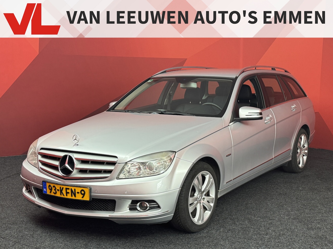 Mercedes-Benz C-klasse Estate - 200 CDI Business Class Avantgarde | Automaat | Half leder | Trekhaak - AutoWereld.nl