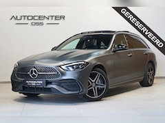 Mercedes-Benz C-klasse Estate - 300 e AMG ✅ MATGRIJS ✅ PANO ✅ TREKHAAK ✅ HEAD-UP ✅ 360 ✅ MEMORY ✅ ADAP.CRUISE