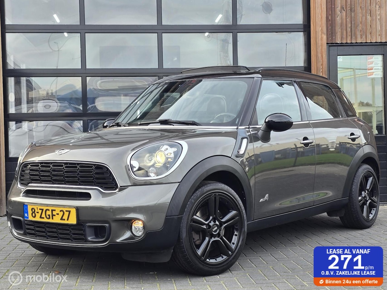 MINI Countryman - 1.6 COOPER S 184PK PANO XENON AUTOMAAT LEER - AutoWereld.nl