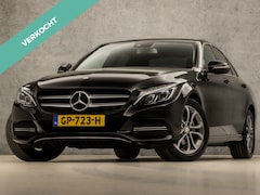 Mercedes-Benz C-klasse - 180 Sport 157Pk Automaat (GROOT NAVI, LEDER, BURMESTER, STOELVERWARMING, ELEK SPORTSTOELEN
