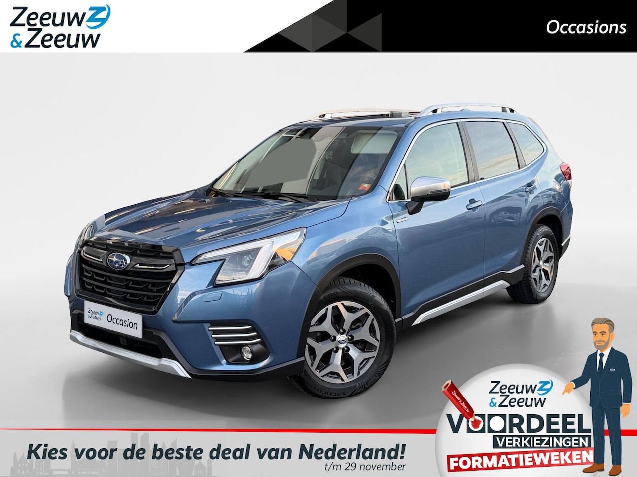 Subaru Forester - 2.0i e-BOXER Premium* | BTW' er | Trekhaak | Memory seats | Carplay | Panorama dak | - AutoWereld.nl