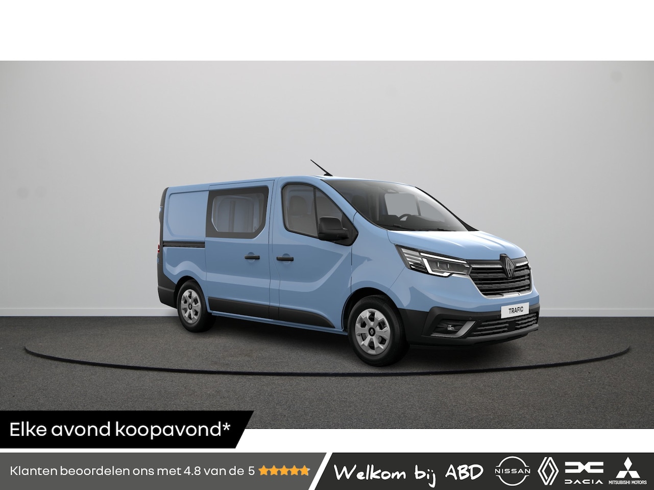 Renault Trafic E-Tech - Comfort - Gesloten Bestel Electric 120 | Airconditioning | C-Shape LED dagrijverlichting | - AutoWereld.nl