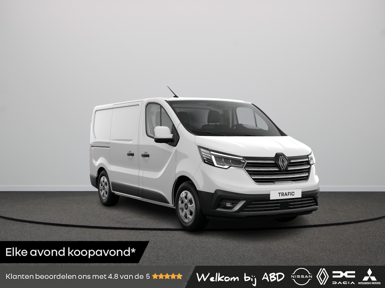 Renault Trafic E-Tech - Comfort - Gesloten Bestel Electric 120 | Airconditioning | C-Shape LED dagrijverlichting | - AutoWereld.nl