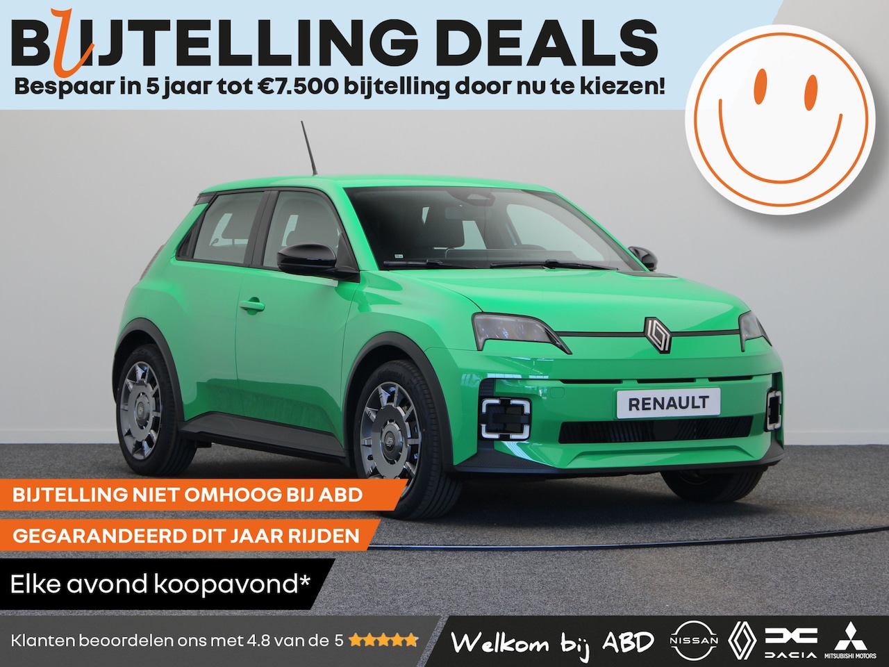 Renault 5 - Evolution Urban range | Cruise control met snelheidsbegrenzer | Full LED koplampen | ISOFI - AutoWereld.nl