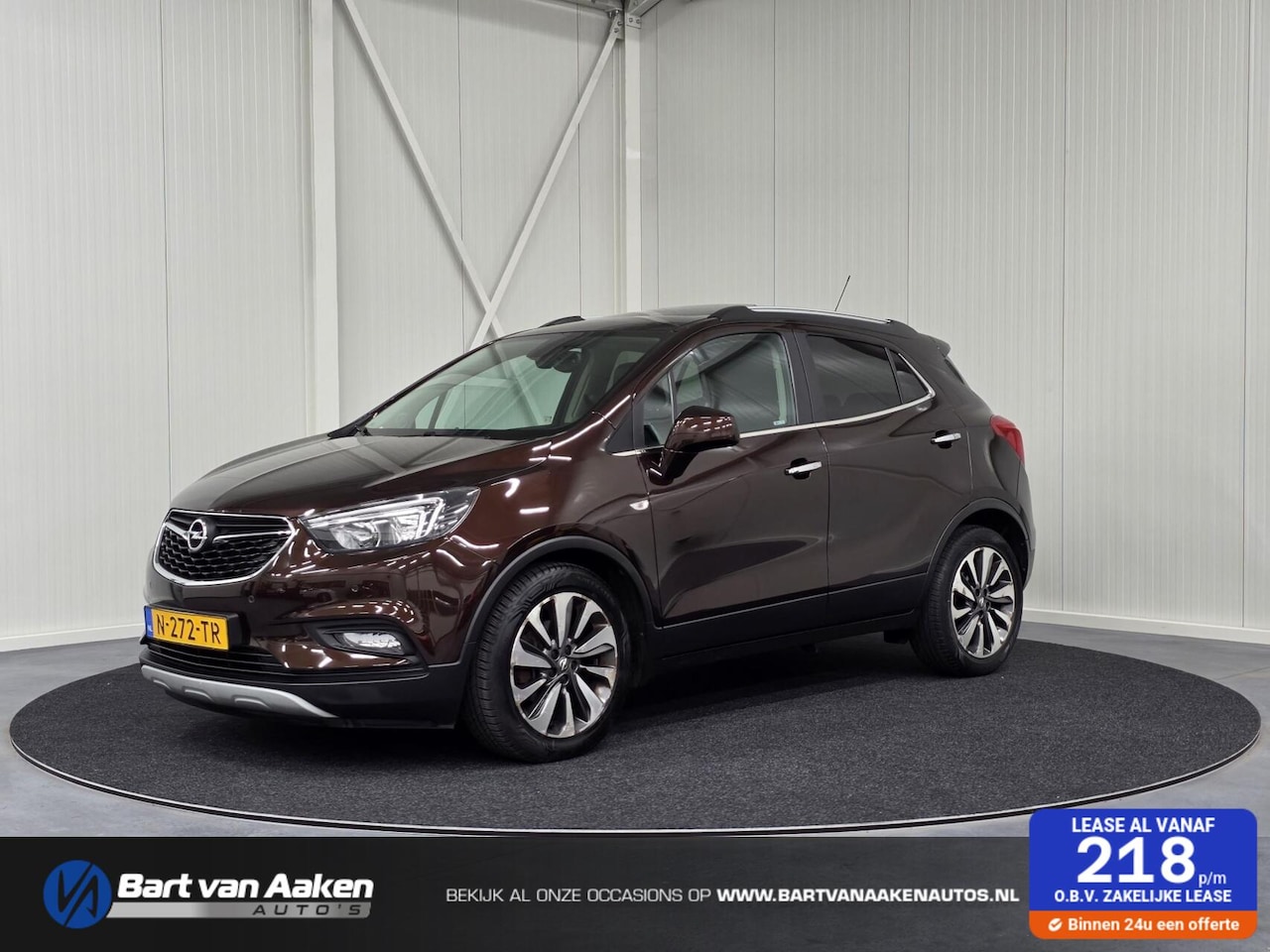 Opel Mokka X - 1.4 Turbo Innovation Leder Schuifdak Apple/Android Keyless - AutoWereld.nl