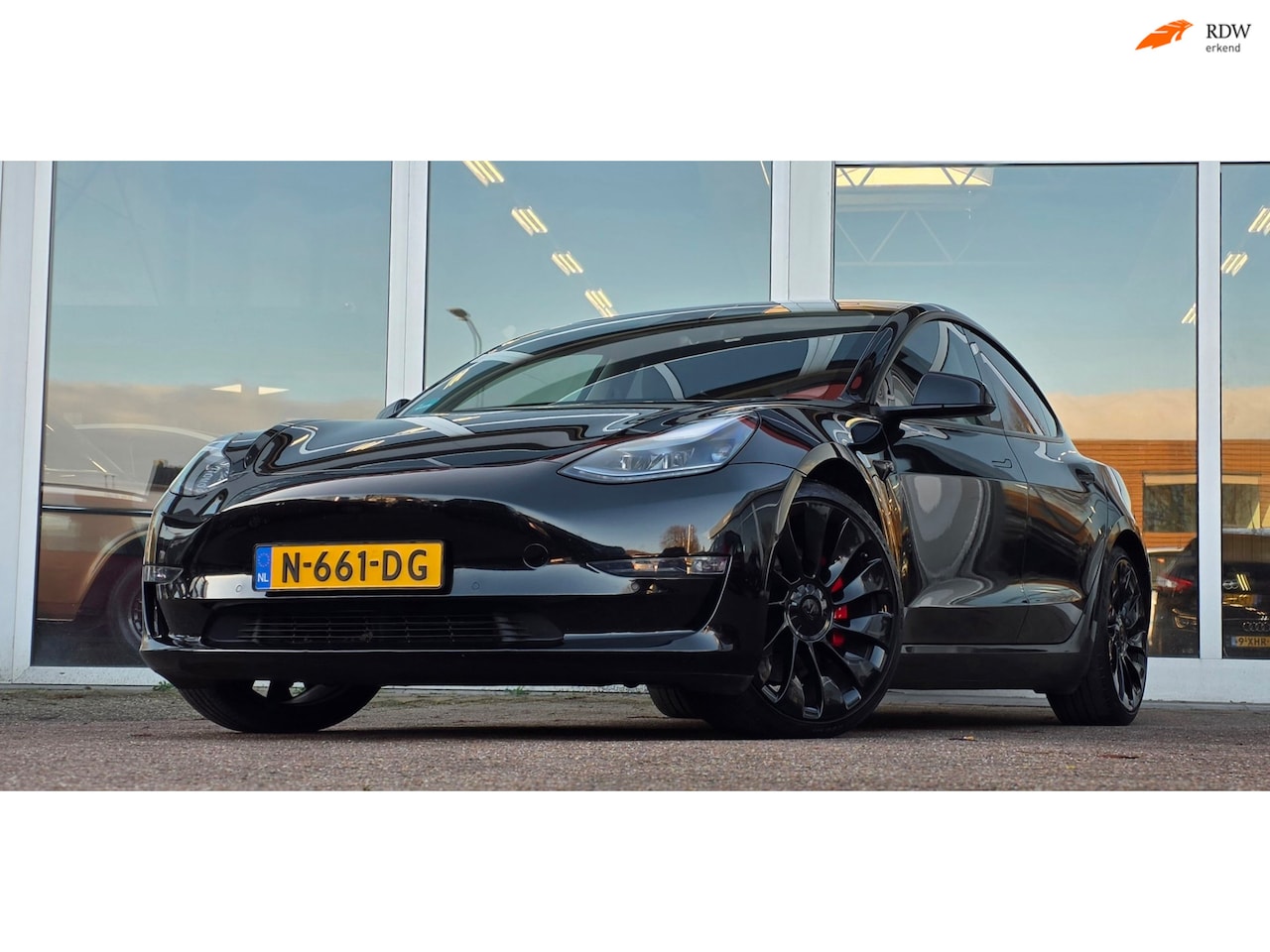 Tesla Model 3 - Performance AWD 75 kWh SOH 91% Premium Audio Mooi! - AutoWereld.nl