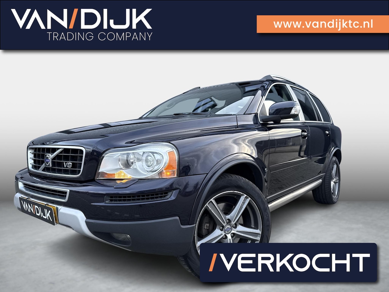 Volvo XC90 - 4.4 V8 Sport Automaat ✓7-persoons ✓Face Lift ✓Bi-Xenon ✓Vol Leder ✓BLIS ✓Climate ✓Cruise ✓ - AutoWereld.nl