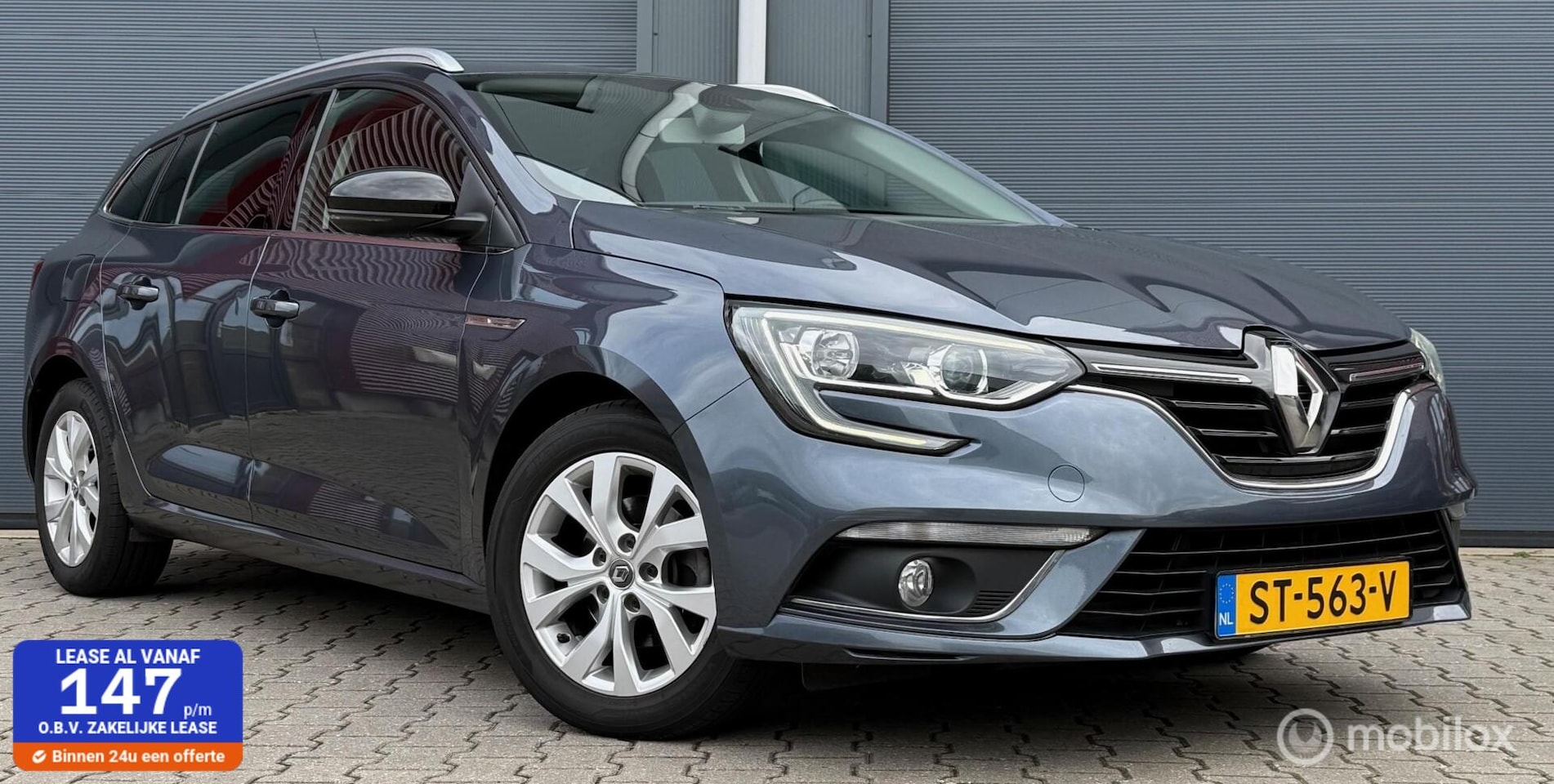 Renault Mégane Estate - 1.3 TCe Limited Navi/LED/Clima/Cruise - AutoWereld.nl