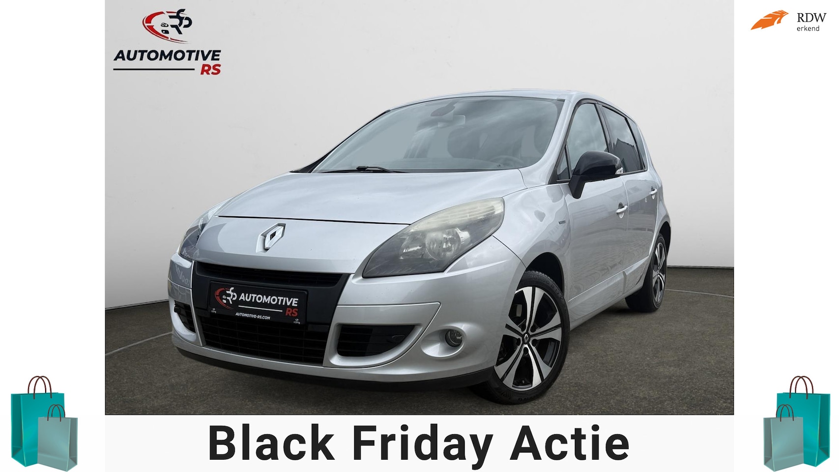 Renault Scénic - 1.4 TCe Bose – Navi Clima PDC Stoelverw. Keyless Cruise Bluetooth - AutoWereld.nl