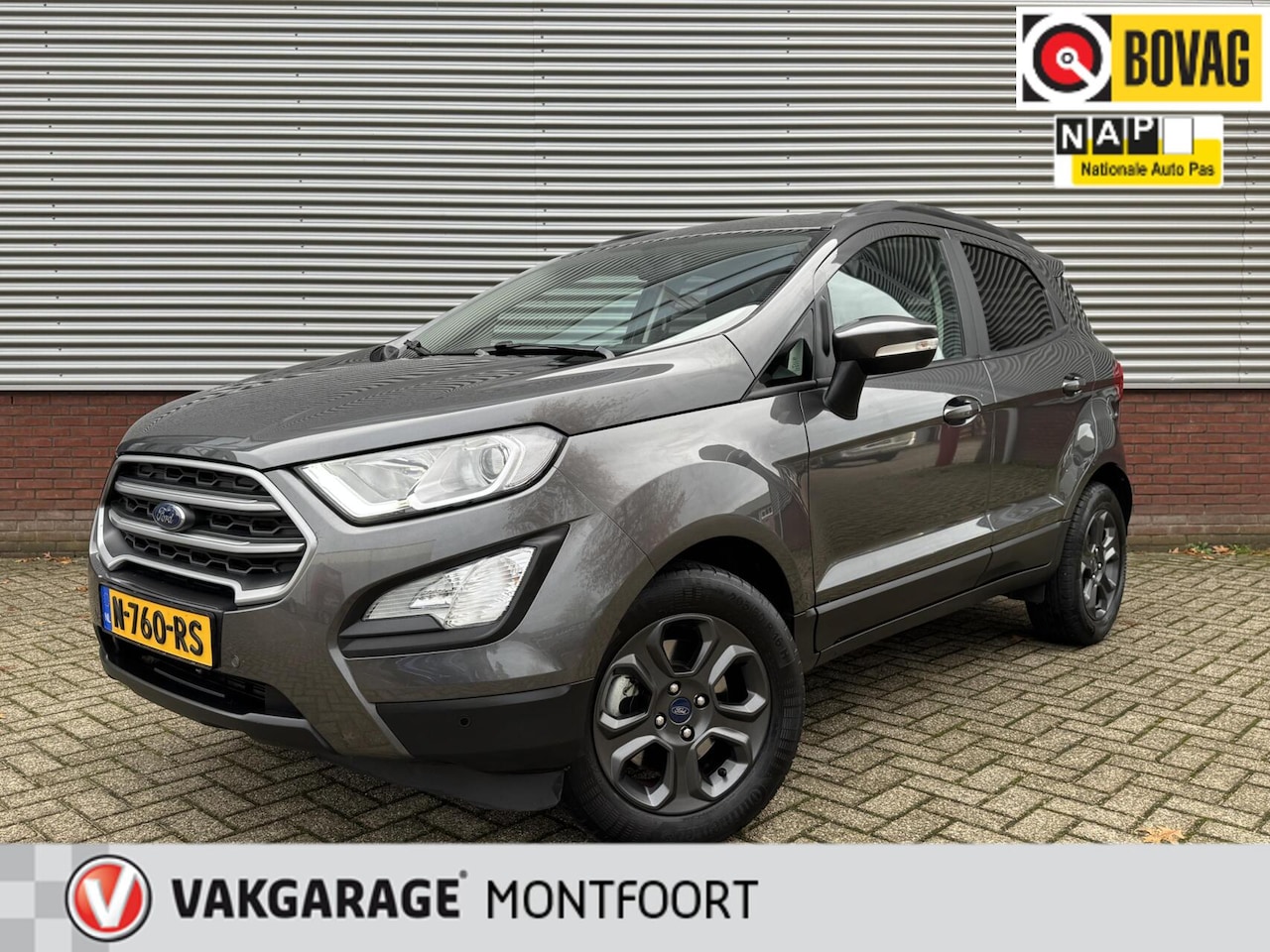 Ford EcoSport - 1.0 EcoBoost Trend Essential|Cruise|Stoel/stuur verwarming|Parkeersensoren V+A|Airco|Navi| - AutoWereld.nl