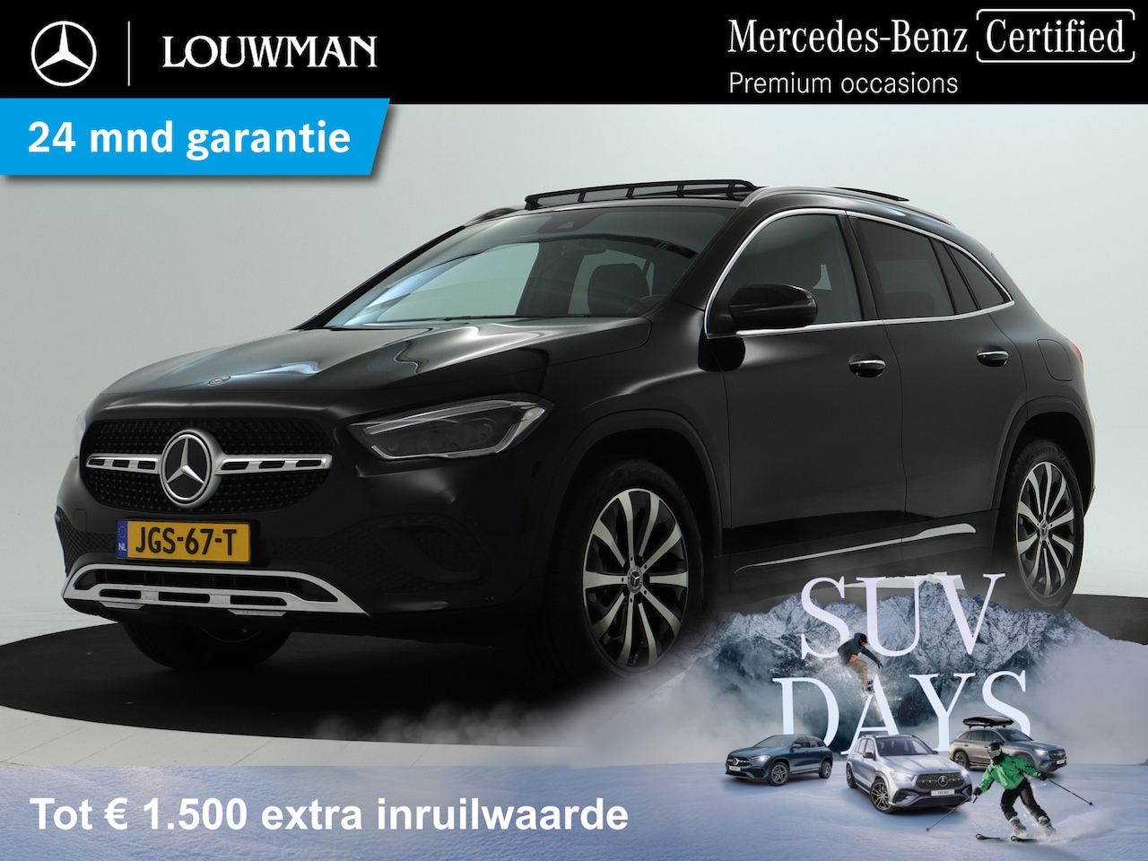 Mercedes-Benz GLA-Klasse - 250 e Plug-In Hybride Panorama Schuif-Kanteldak | Achteruitrijcamera | 19 Inch Velgen | S - AutoWereld.nl