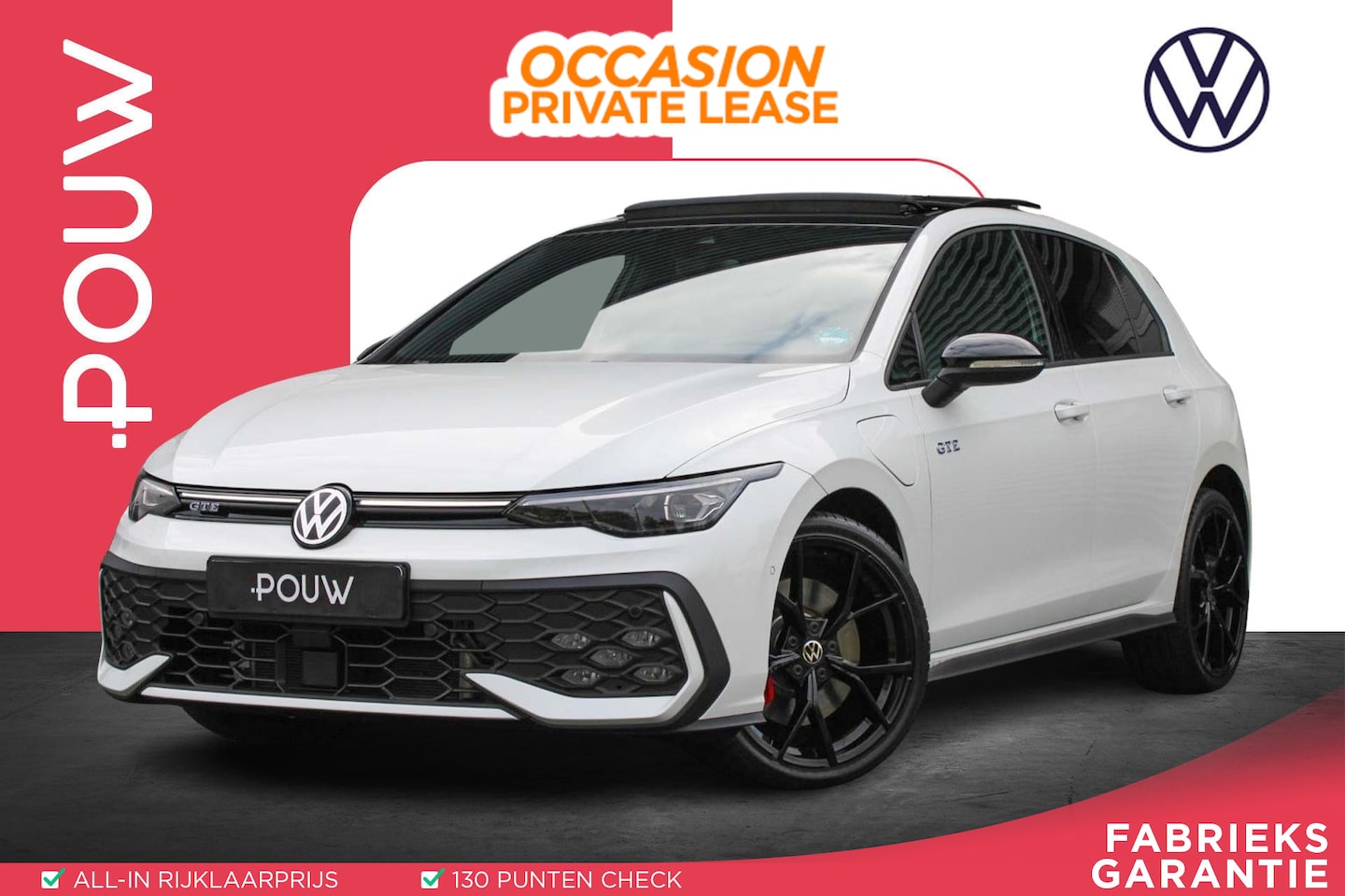 Volkswagen Golf - GTE 1.5 TSI eHybrid 272pk DSG | SoH 100% | Leer | Black Pakket | Trekhaak | Stoel Ventilat - AutoWereld.nl