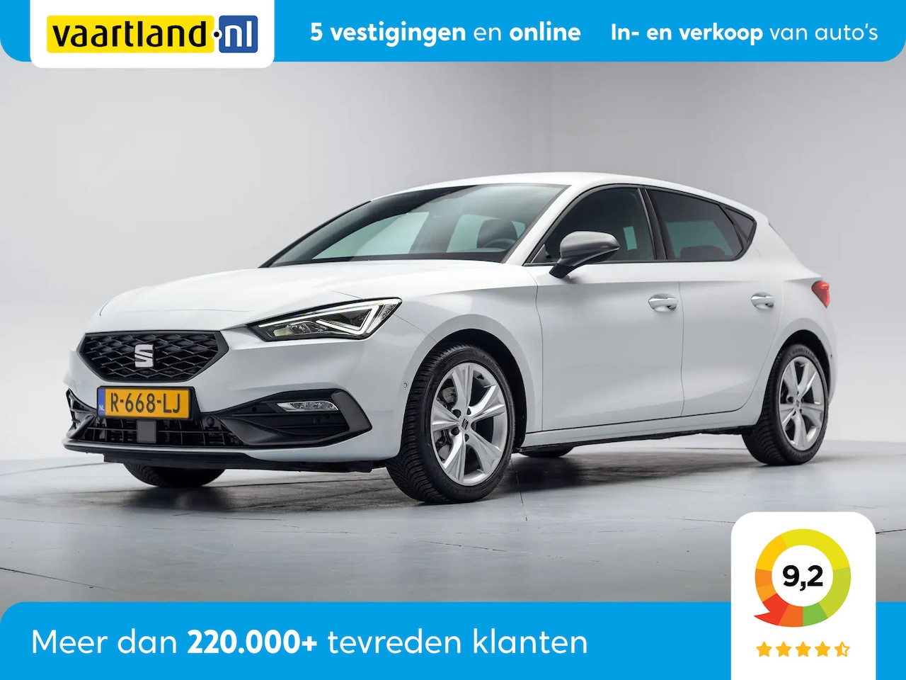 SEAT Leon Sportstourer - 1.0 TSI FR Business Intense 1.0 TSI FR Business Intense ( dodehoek detectie Led koplampen Adaptief cruise control ) - AutoWereld.nl