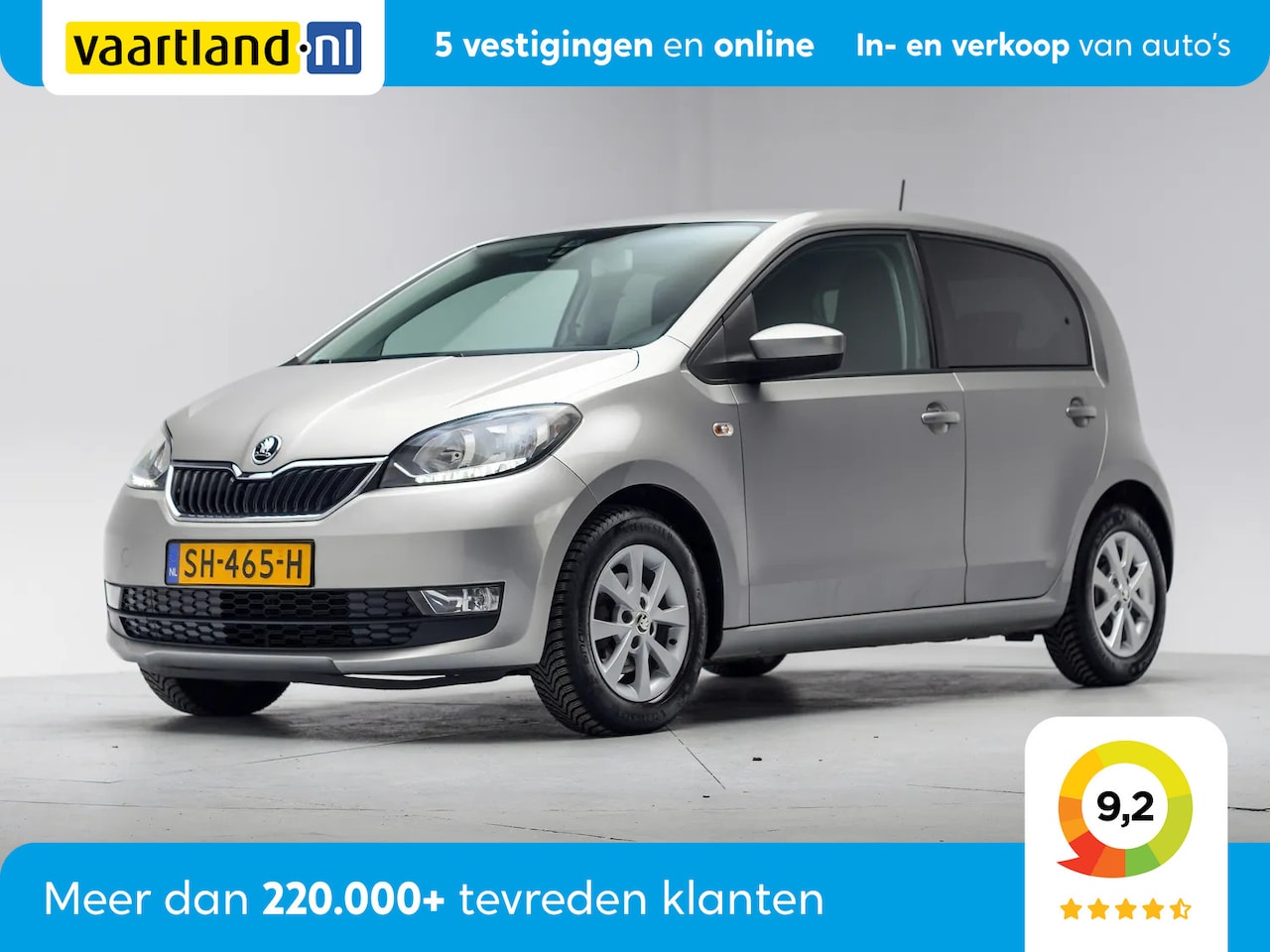 Skoda Citigo - 1.0 automaat Greentech Ambition [ airco parkeersensoren ] - AutoWereld.nl