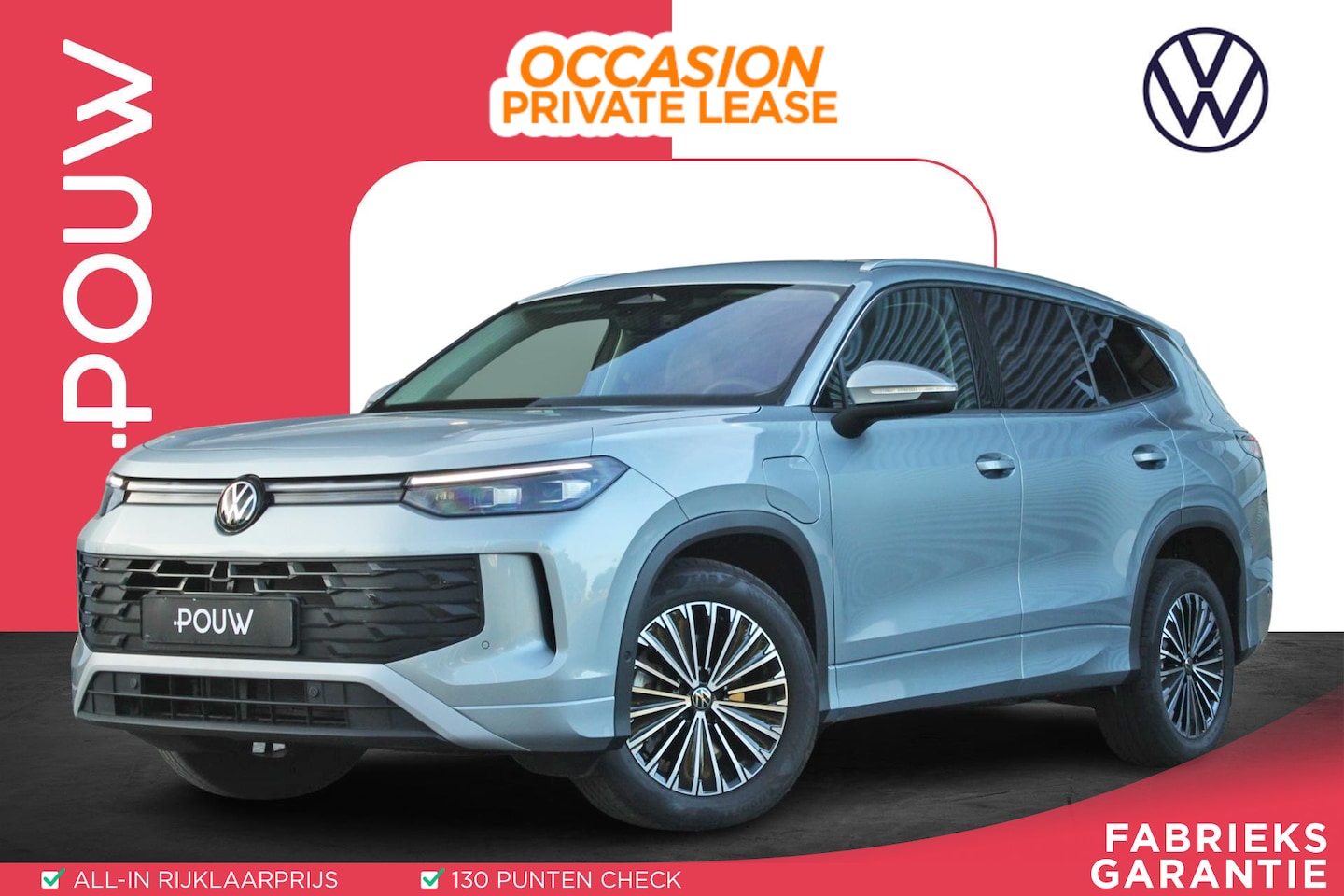 Volkswagen Tayron - 1.5 204pk eHybrid Life Edition | SoH 100% | Achterbank Verwarmd | Apple Carplay/Android Au - AutoWereld.nl