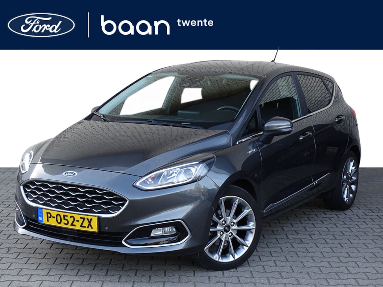Ford Fiesta - 1.0 Turbo 95pk Vignale | leder | blis | adaptieve cruise. | winterpack | camera - AutoWereld.nl