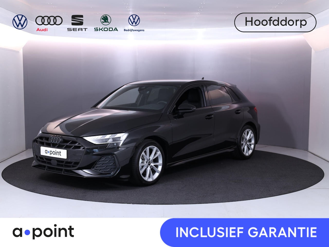 Audi A3 Sportback - 30 TFSI S edition 115 PK Automaat | Verlengde garantie |  Navigatie | Park pakket | Zwart - AutoWereld.nl