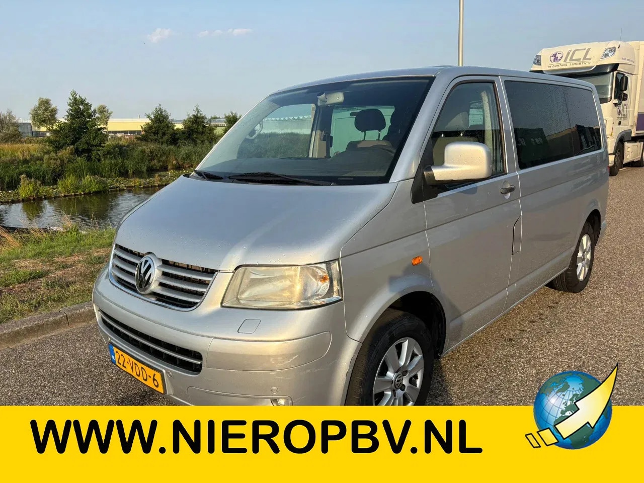 Volkswagen Transporter - 2.5TDI L2H1 Dubbelcabine Airco Cruisecontrol Trekhaak MARGE - AutoWereld.nl