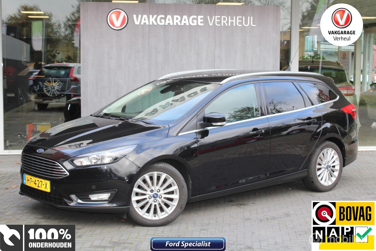 Ford Focus Wagon - 1.0 TitaniumEdition|125Pk|Trekhaak|Navi|Nap - AutoWereld.nl