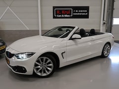 BMW 4-serie Cabrio - 420i Sportline Leer Nekverwarming Sportstoelen Zeer nette auto Boekjes aanwezig Harman/Kar