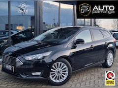 Ford Focus Wagon - 1.0 Titanium Edition 125PK | ZEER NETTE STAAT | D-riem is Vervangen | Volledige Onderhouds