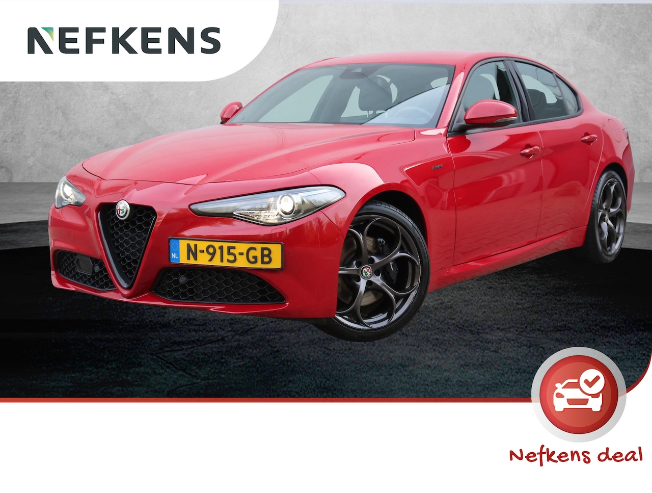 Alfa Romeo Giulia - 200pk Sprint | 1ste eigenaar | Winterpack | LEER | 19"LMV | Camera | Electrische stoelen | - AutoWereld.nl