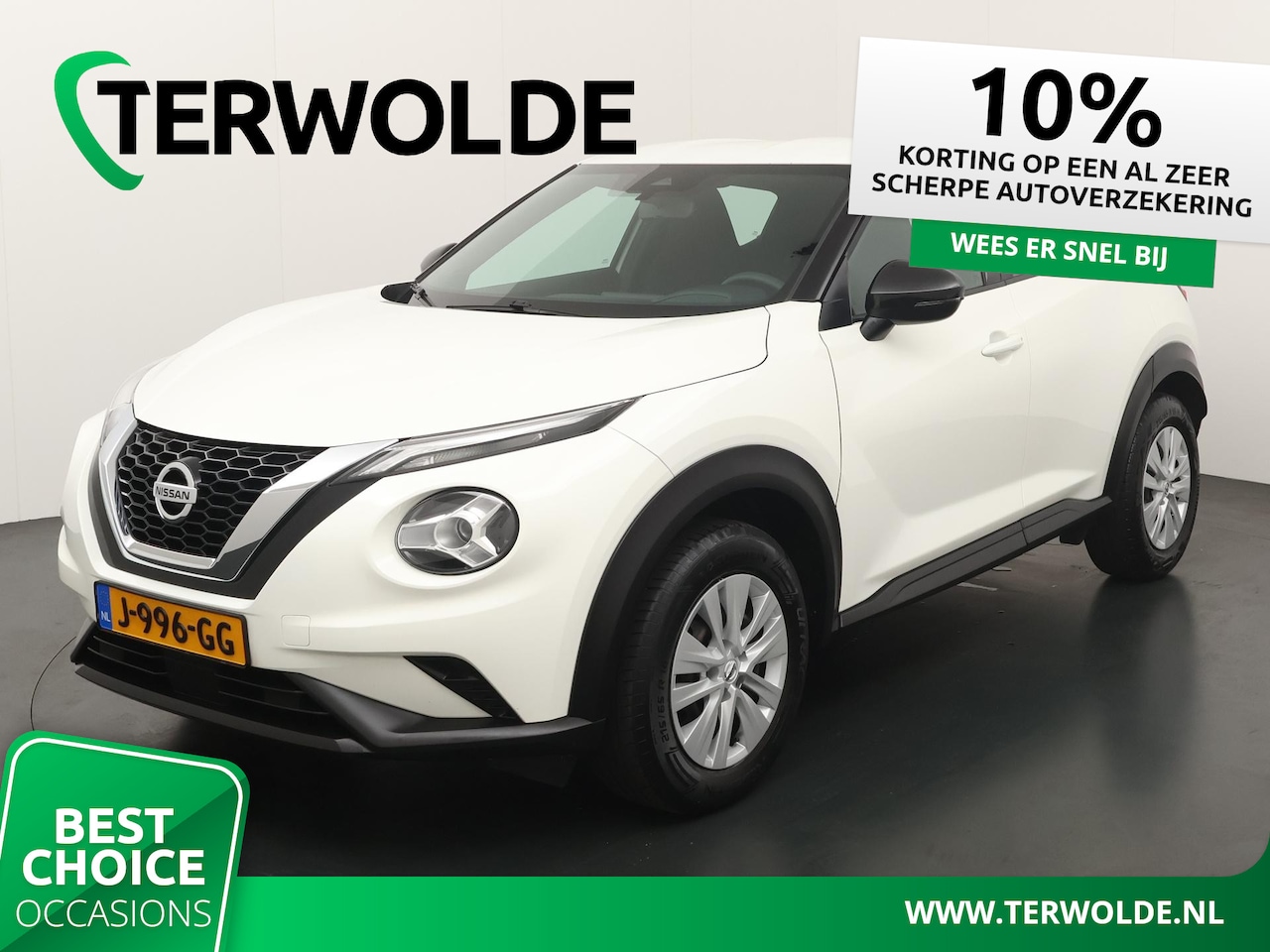 Nissan Juke - 1.0 DIG-T Visia | Autonomous Emergency Braking | LED Koplampen | Cruise Control | Rijstroo - AutoWereld.nl