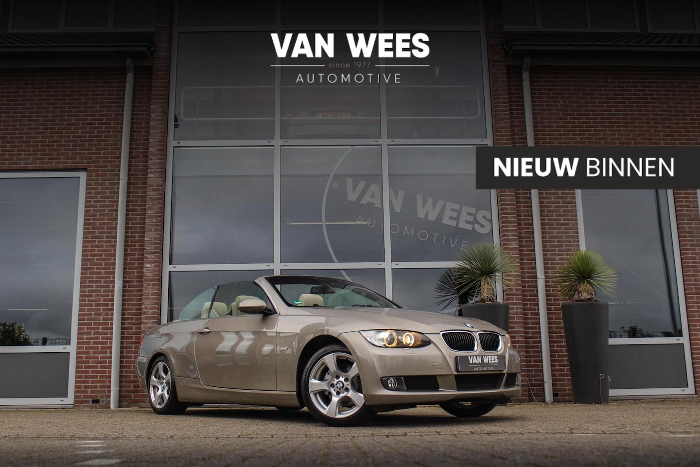 BMW 3-serie Cabrio - 320i E93 Executive | 170 pk | Leer | Xenon | 17 inch | Sportstuur | Trekhaak | Climate con - AutoWereld.nl