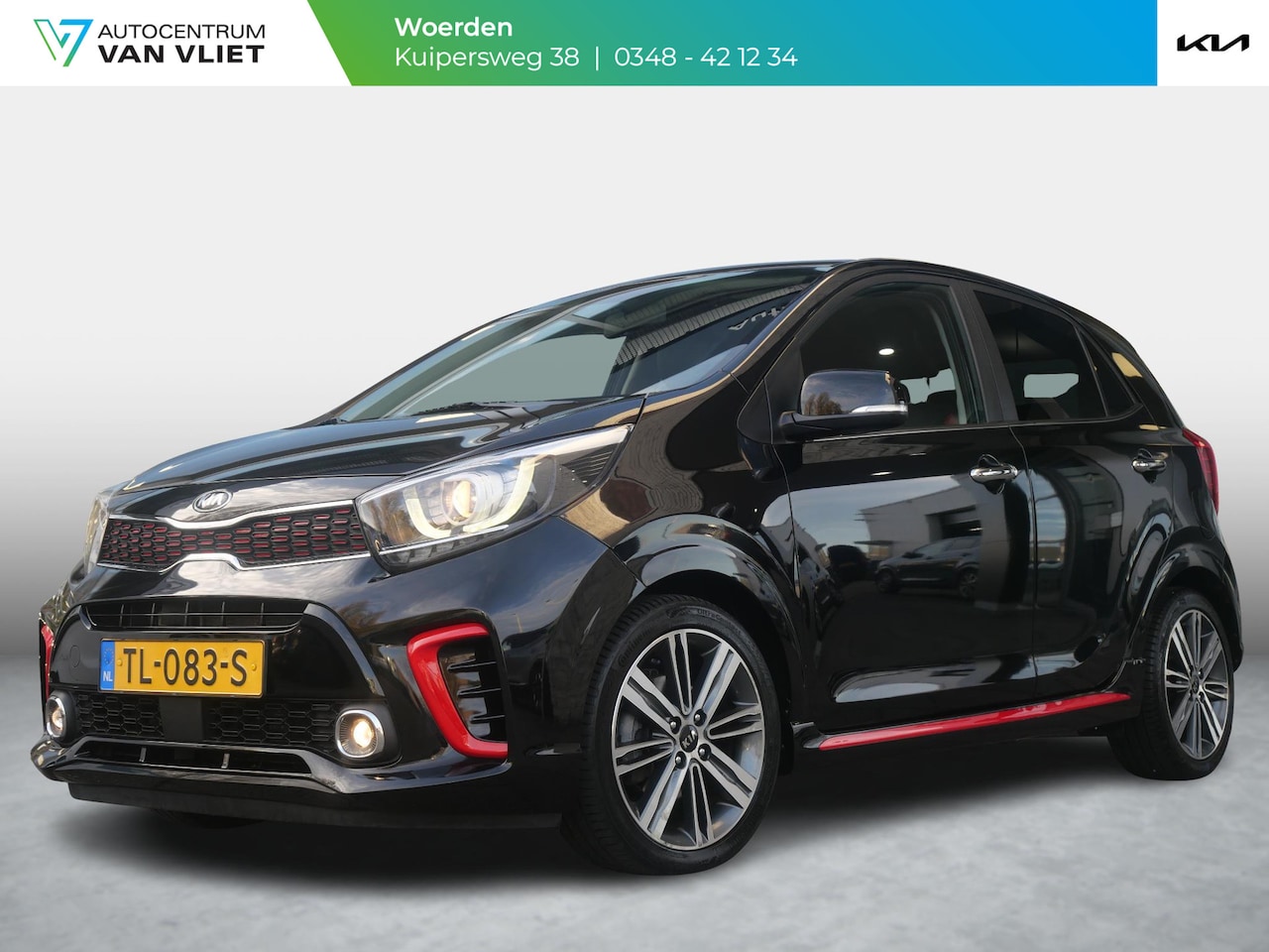 Kia Picanto - 1.0 T-GDI GT-Line | Cruise | Clima | Navi | Stoel-stuurverwarming | Keyless | - AutoWereld.nl