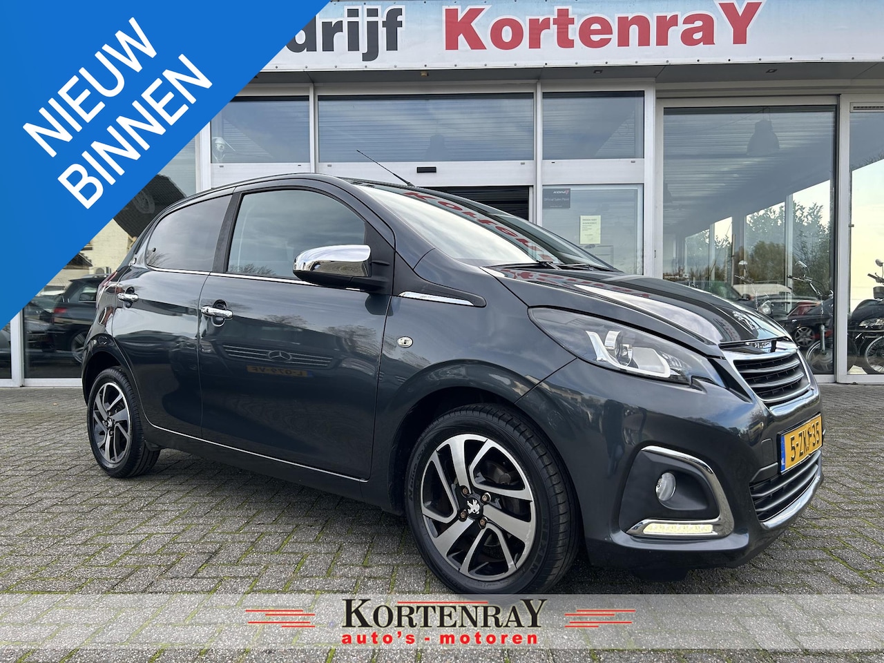 Peugeot 108 - 1.0 e-VTi Première /navi/ecc/achteruitrijcamera/cruise control/keyless entry/LM-velgen/nie - AutoWereld.nl