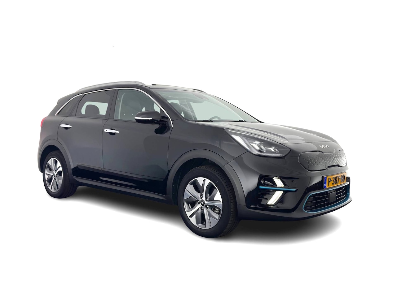 Kia e-Niro - DynamicPlusLine 64 kWh {SOH-95%} [ 3-Fase ] (INCL-BTW) Aut.*PANO | LEATHER-FABRIC | FULL-L - AutoWereld.nl