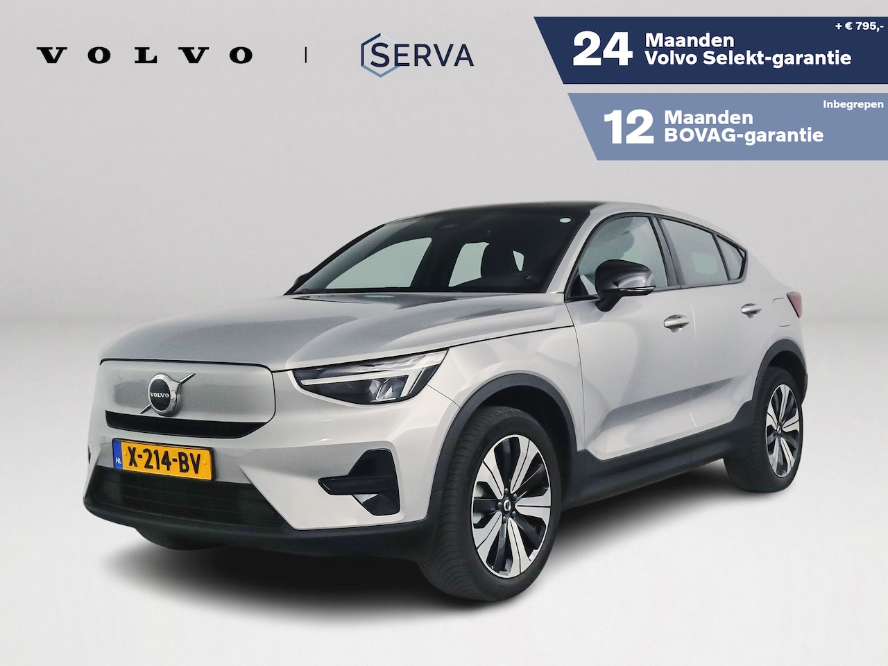 Volvo C40 - Single Motor Plus 69 kWh | Panoramadak | Parkeercamera | Stoel- en stuurverwarming - AutoWereld.nl
