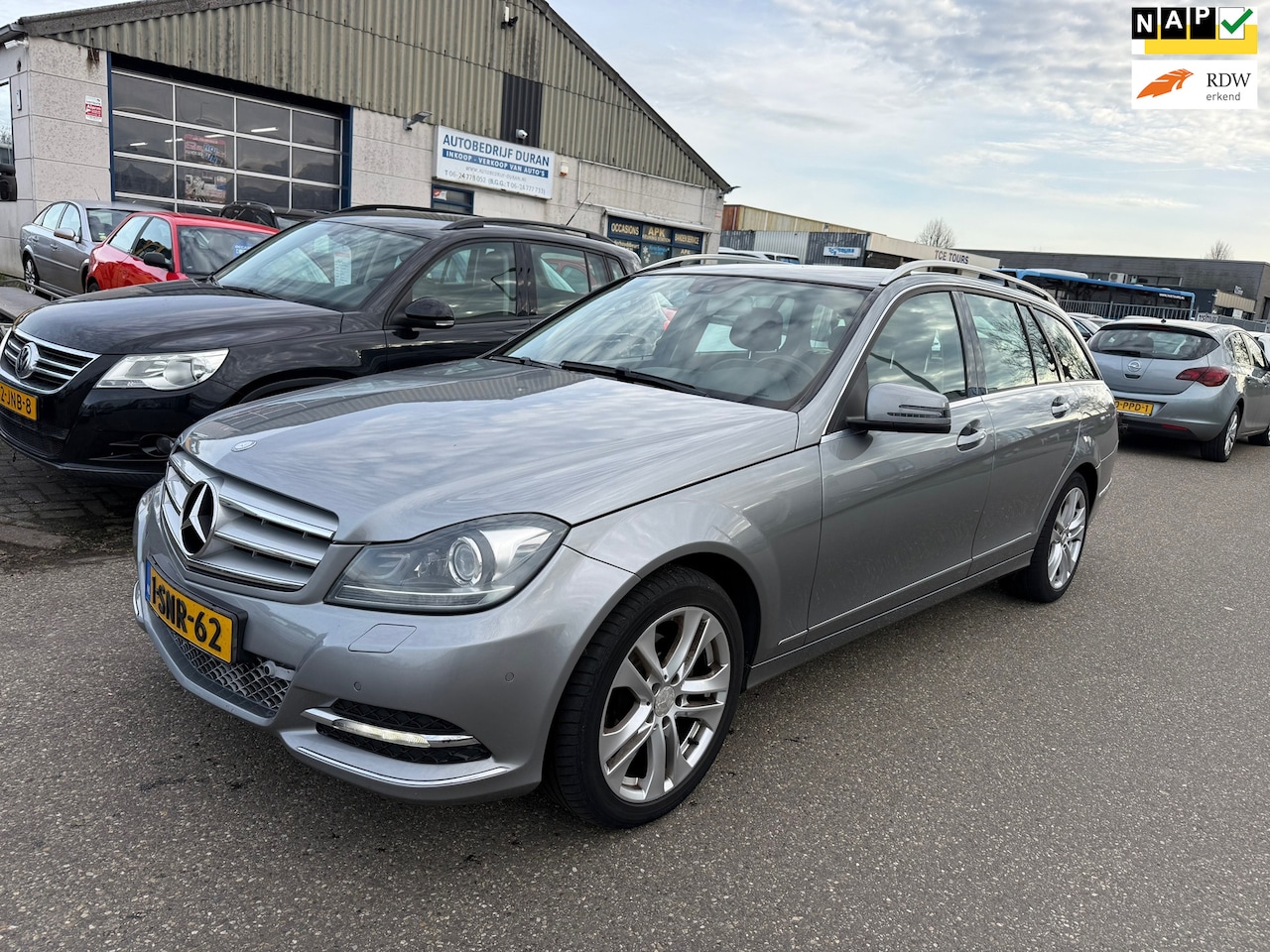 Mercedes-Benz C-klasse Estate - 180 Ambition Avantgarde automaat NAV.+ Clima Bj:2013 NAP! - AutoWereld.nl